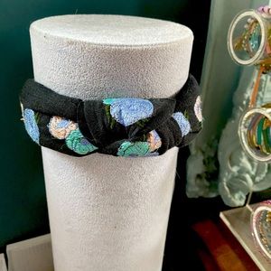 Lele Sadoughi embroidered headband. Comes from pet friendly/smoke free home